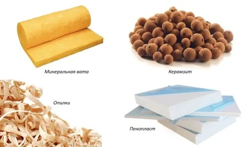 Утеплители для чердачного перекрытия