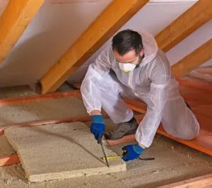 Утепление чердачного перекрытия