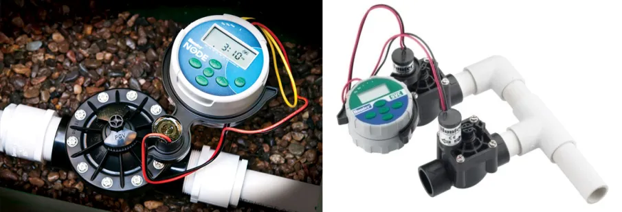 Пульт управления не требующий отдельного места для установки и работающий весь сезон от батарейки 9V (крона)