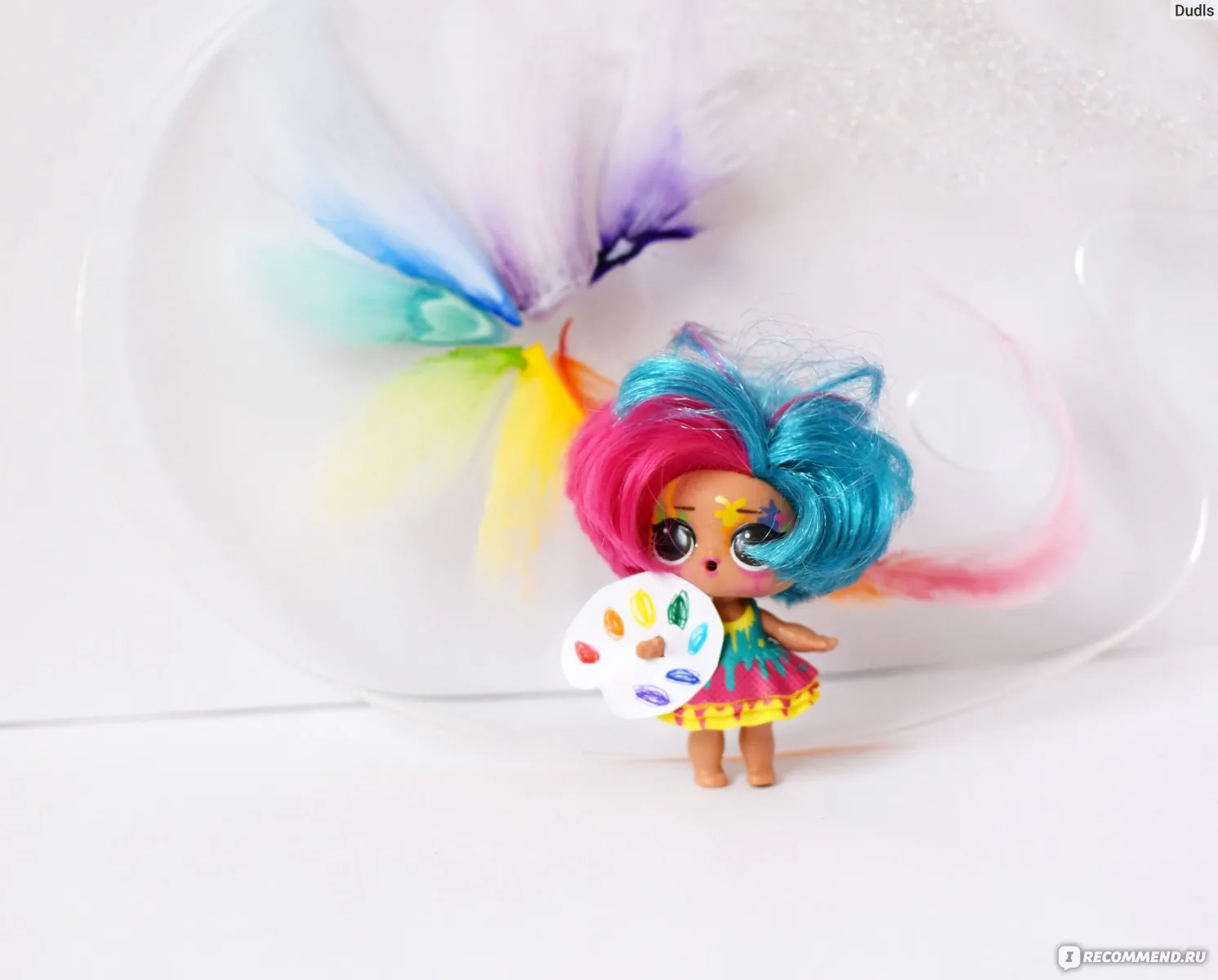 палитра из эпоксидной смолы