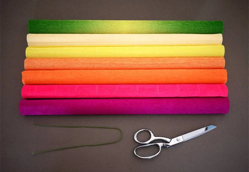 В магазинах предлагается огромный выбор гофробумаги