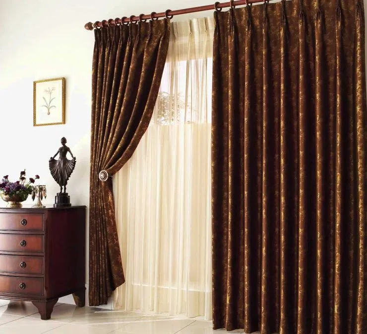 шторы на трубе фото