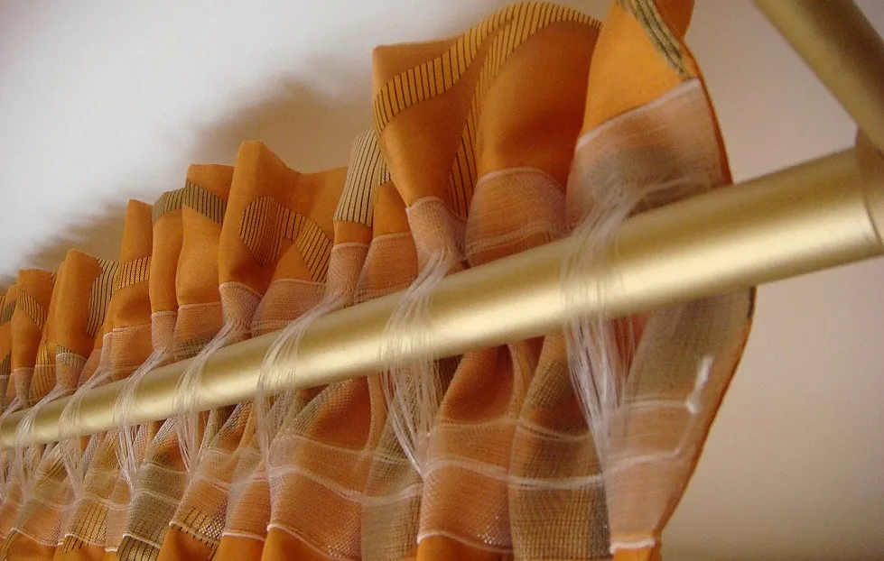 шторы на трубе фото