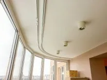 шторы на трубе фото