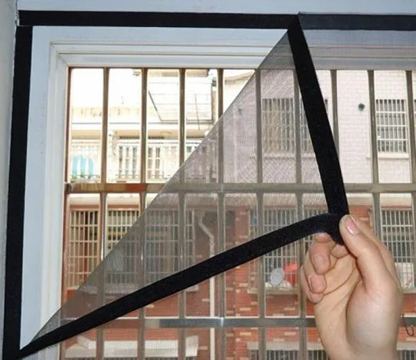 Сетка на окно на липучке