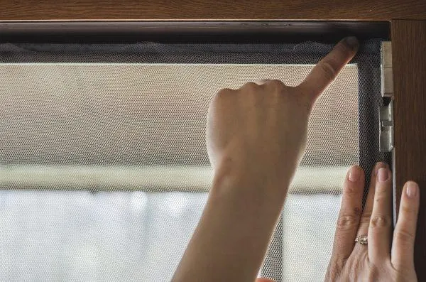 Крепление сетки