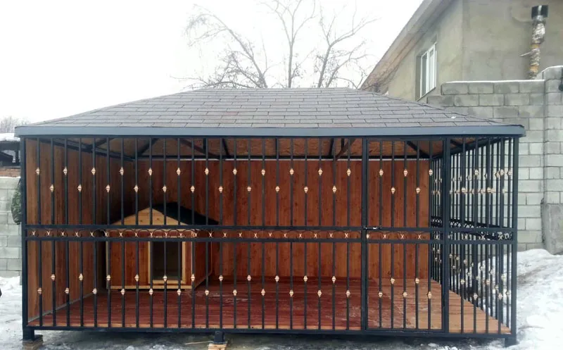 Как сделать самостоятельно вольер для собак: фото и пошаговый мастер-класс