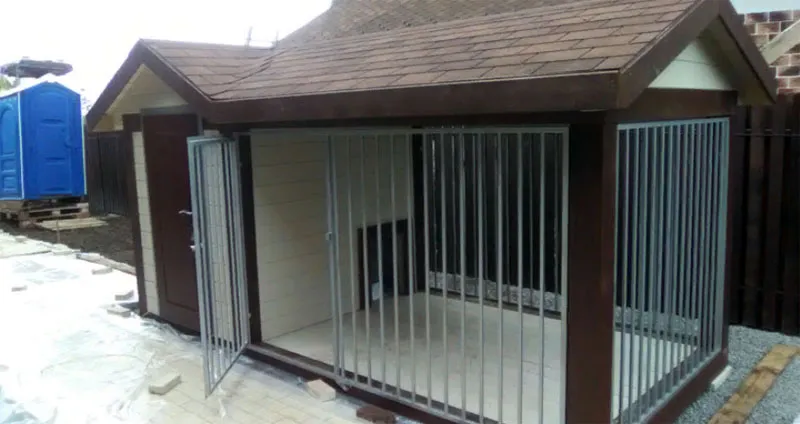 Как сделать самостоятельно вольер для собак: фото и пошаговый мастер-класс