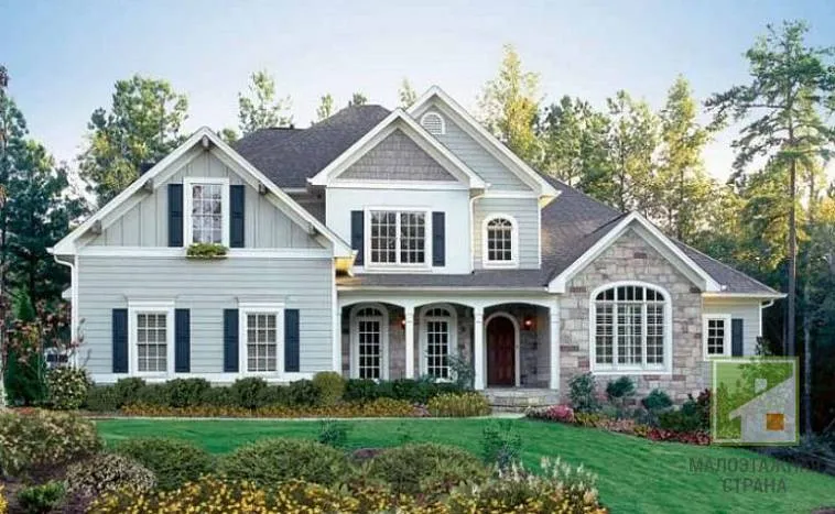 Дома в американском стиле: экстерьер, поэтажная планировка, коттедж под ключ