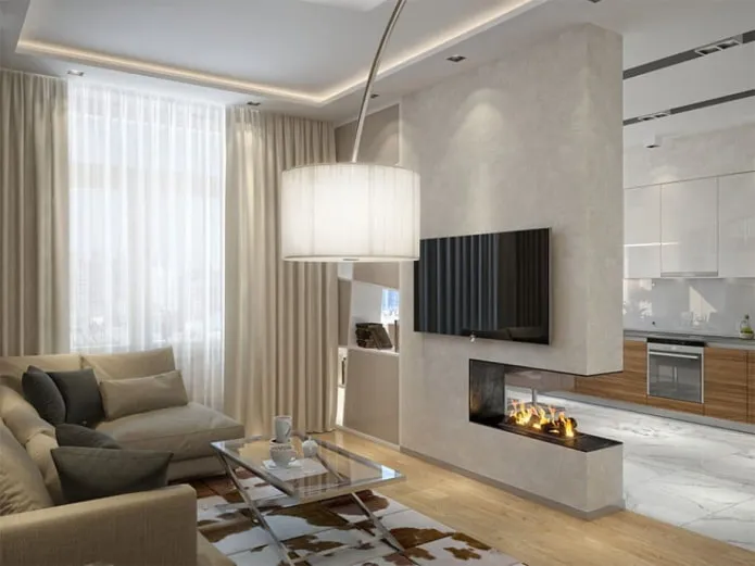 дизайн интерьера кухни-гостиной дизайн интерьера кухни-гостиной