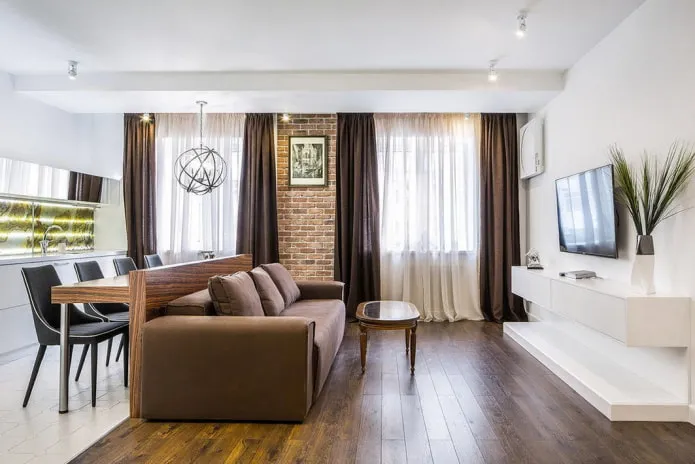 зонирование совмещенной кухни-гостиной зонирование совмещенной кухни-гостиной