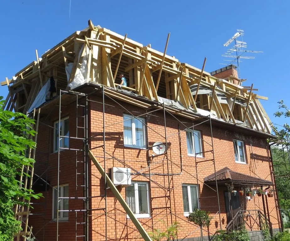 Каркас второго этажа