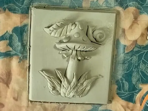 Картина из глины своими руками ...