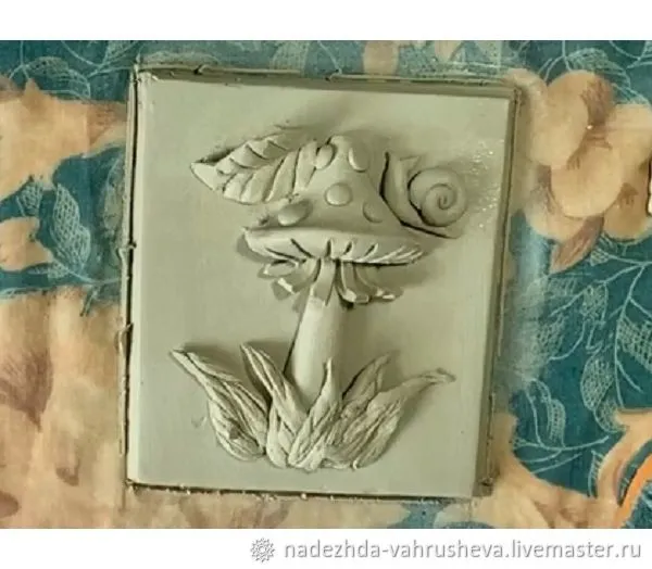 Картина из глины своими руками ...