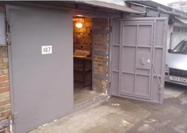 Пример гаражных ворот