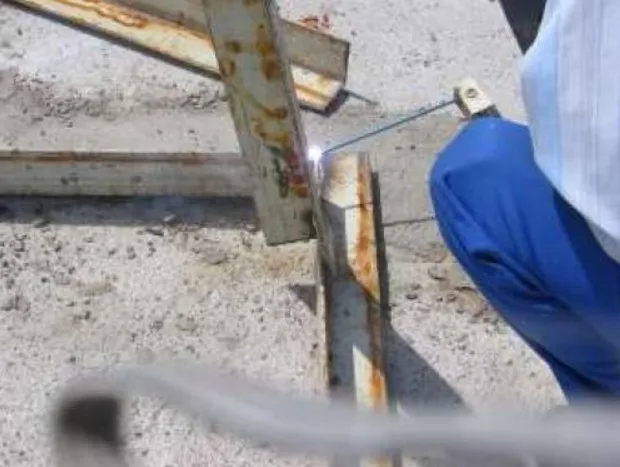 Сваривание рамки