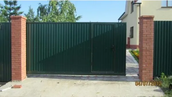 Пример гаражных ворот