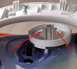 Ручка регулировки температуры утюга