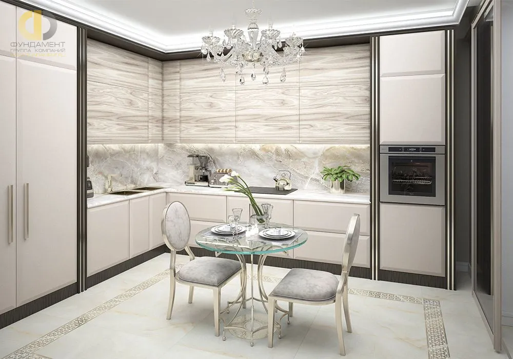 Дизайн кухни 10 кв. м. Фото 2022