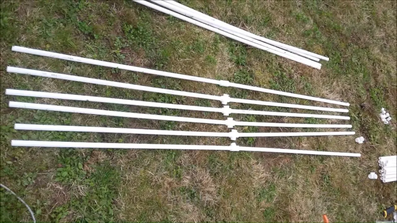 Дешевый и простой парник из пластиковых труб