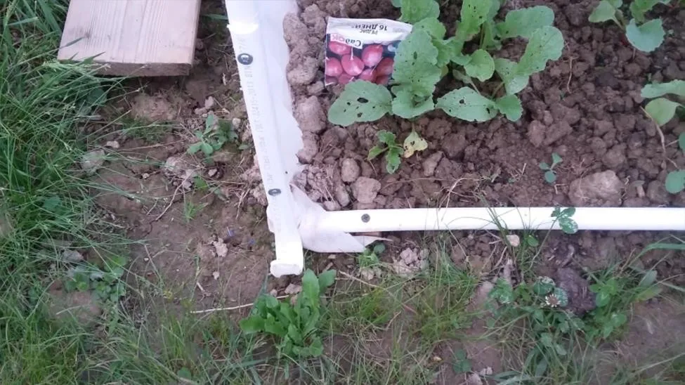 Дешевый и простой парник из пластиковых труб