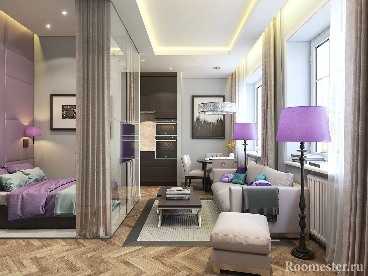 Пример освещения однушки Пример освещения однушки