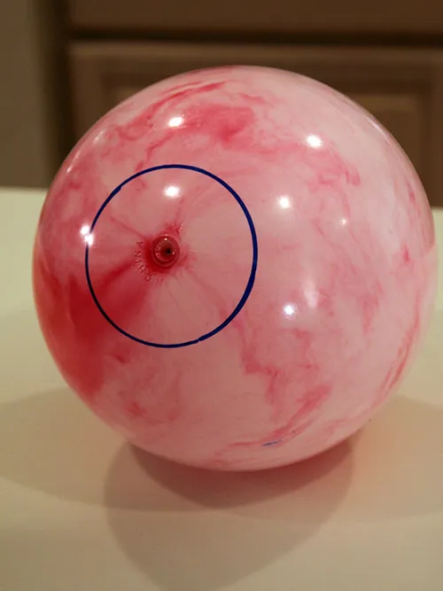 Очень простой абажур из шпагата